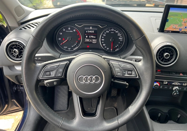 Audi A3 cena 49900 przebieg: 178000, rok produkcji 2018 z Choroszcz małe 596